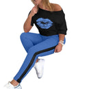 lip print sweatsuit - For you and all