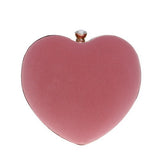 Red Heart Golden Velvet Clutch