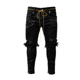 Distressed Ripped Jeans