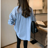 Jeans Stripe Blouse