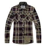 Casual Checker Dress Shirt