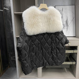 Fur Duck Down Jacket