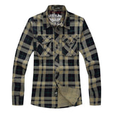 Casual Checker Dress Shirt