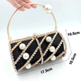 Crystal Pearl Clutch