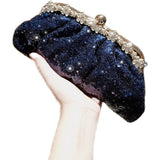 Dark Blue Clutch