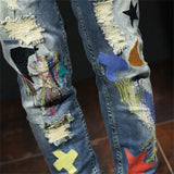 Splashing Ink Jeans