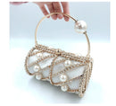 Crystal Pearl Clutch