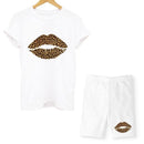Lips T-shirt shorts set - For you and all