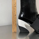 Leather gold buckle boots - For you and all