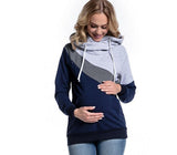 Maternity Breastfeeding Sweater Hoodie