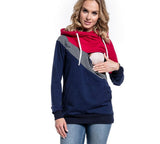 Maternity Breastfeeding Sweater Hoodie