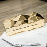 Gold Acrylic Clutch
