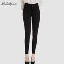 High Waist Button up Leggings