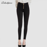 High Waist Button up Leggings