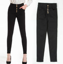 High Waist Button up Leggings