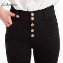 High Waist Button up Leggings
