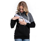 Maternity Breastfeeding Sweater Hoodie