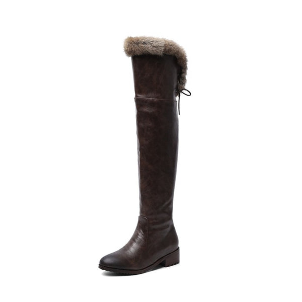 Knee high winter  women&#39;s  boots