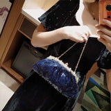 Dark Blue Clutch