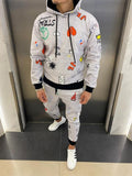 Graffiti Hoodie Tracksuit