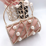 Crystal Pearl Clutch