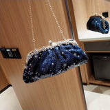 Dark Blue Clutch