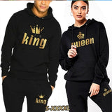 KING and Queen Tracksuit Set