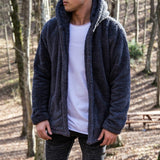 Fluffy Plush Faux Lamb Wool Sweater