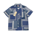 Paisley Camp Flax Dress Shirt