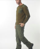 Army Knitted Sweater