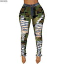 ripped camouflage jeans - For you and all