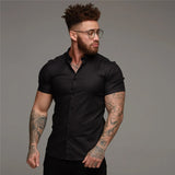 Sporty Style Dress Shirt