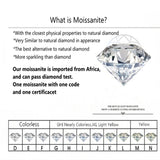 Silver 925 6 Karat Cut Diamond Earrings