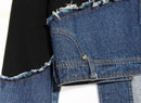 loose fit denim Sweatshirt - For you and all