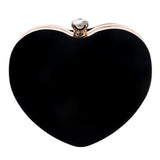 Red Heart Golden Velvet Clutch