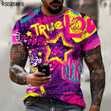 Graffiti Pattern T Shirt