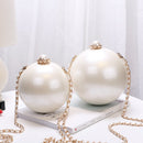 Round Pearl Evening Clutch