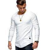 Solid Color Slim Fit Shirt Top