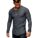 Solid Color Slim Fit Shirt Top