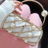 Crystal Pearl Clutch