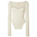 cashmere sqaure collar top - For you and all