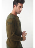 Army Knitted Sweater