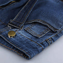 ripped strapped jeans - For you and all