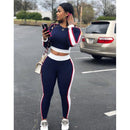 stripe sweat suit - For you and all