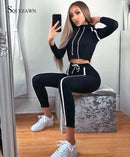 crop top sweat suit - For you and all