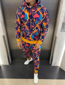 Graffiti Hoodie Tracksuit