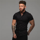 Sporty Style Dress Shirt