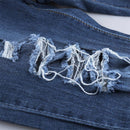 ripped strapped jeans - For you and all