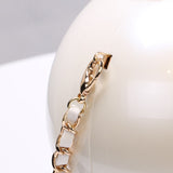 Round Pearl Evening Clutch