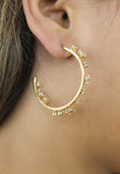 Angel Hoop Earrings